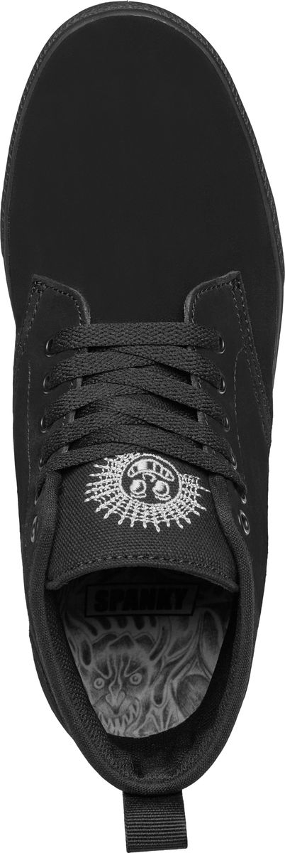 Emerica Spanky Hi x Lottie Black Shoes