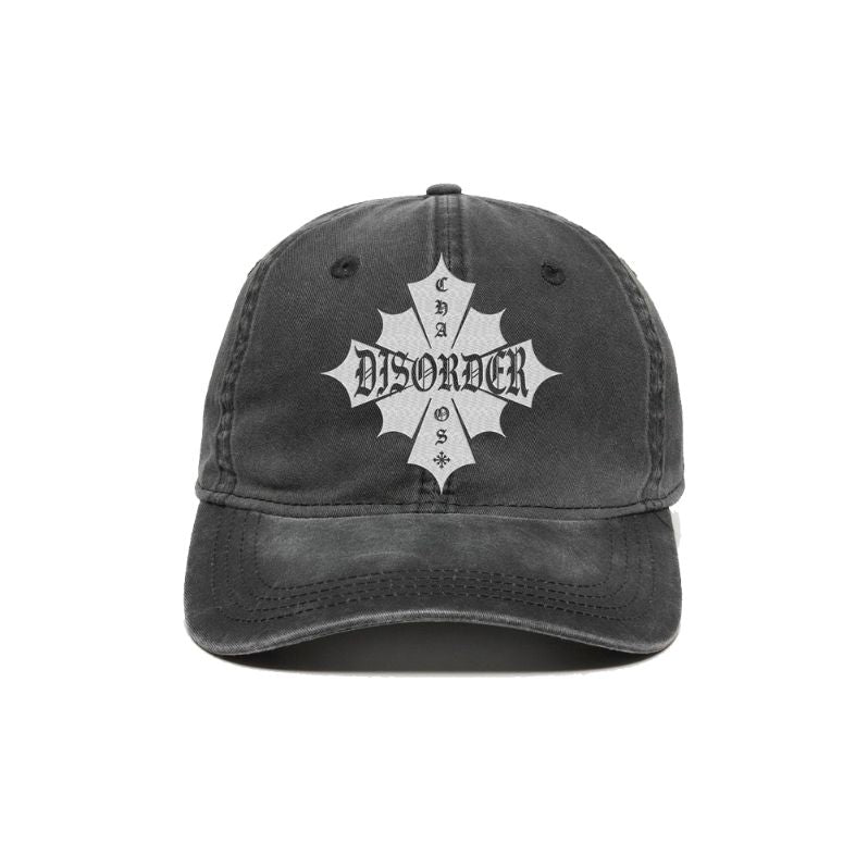 Disorder WCC Embroidered Black Strapback Hat