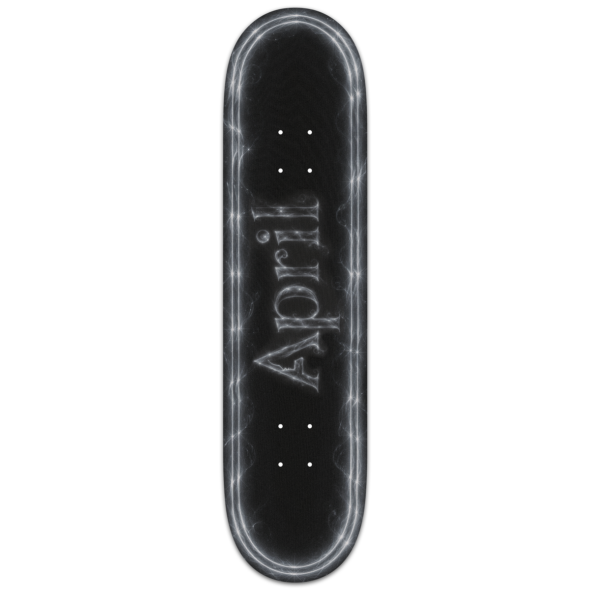 April OG Logo Night Skateboard Deck
