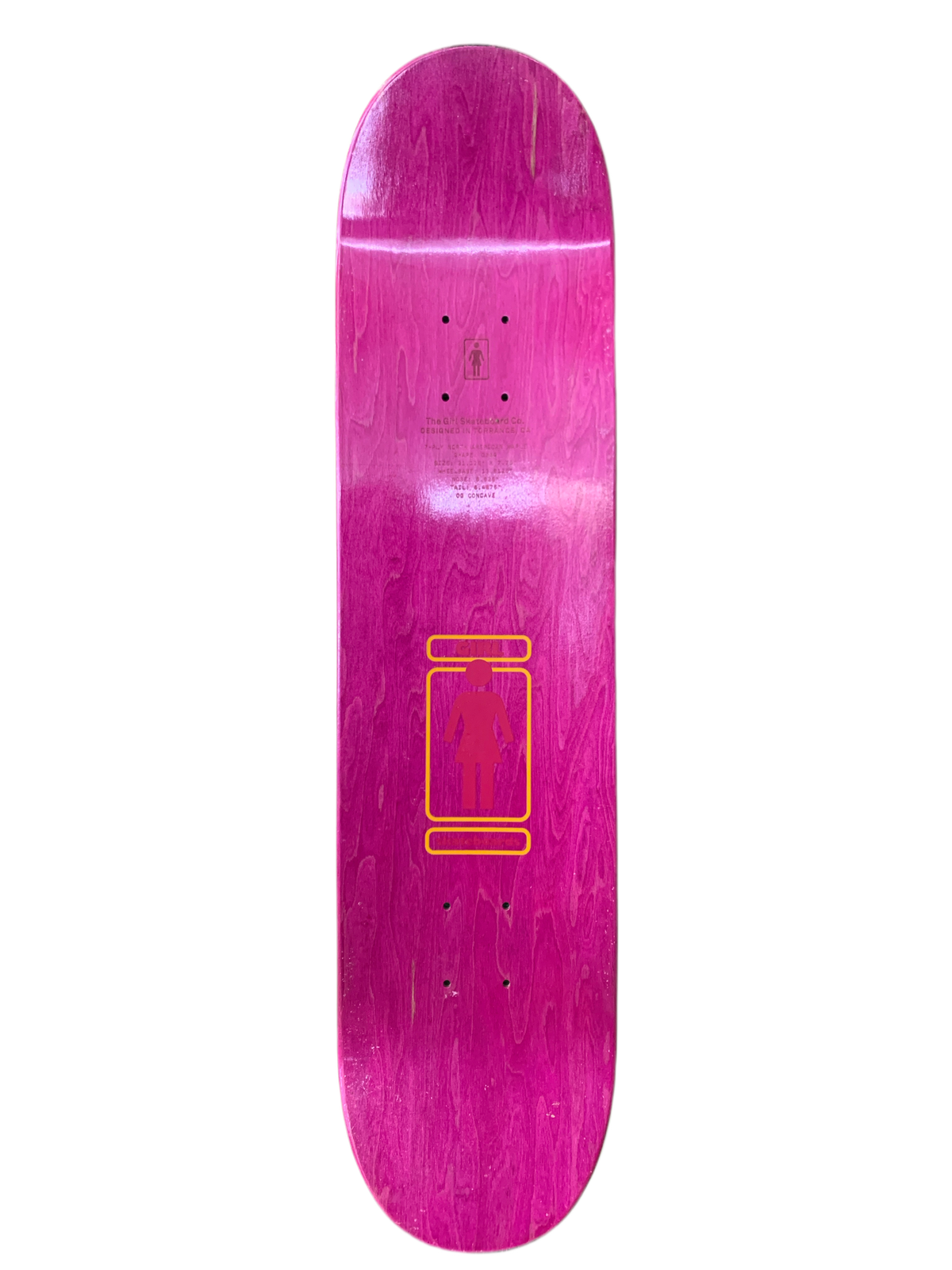 Girl Biebel 93 Til WR38 7.75" Classic Skateboard Deck