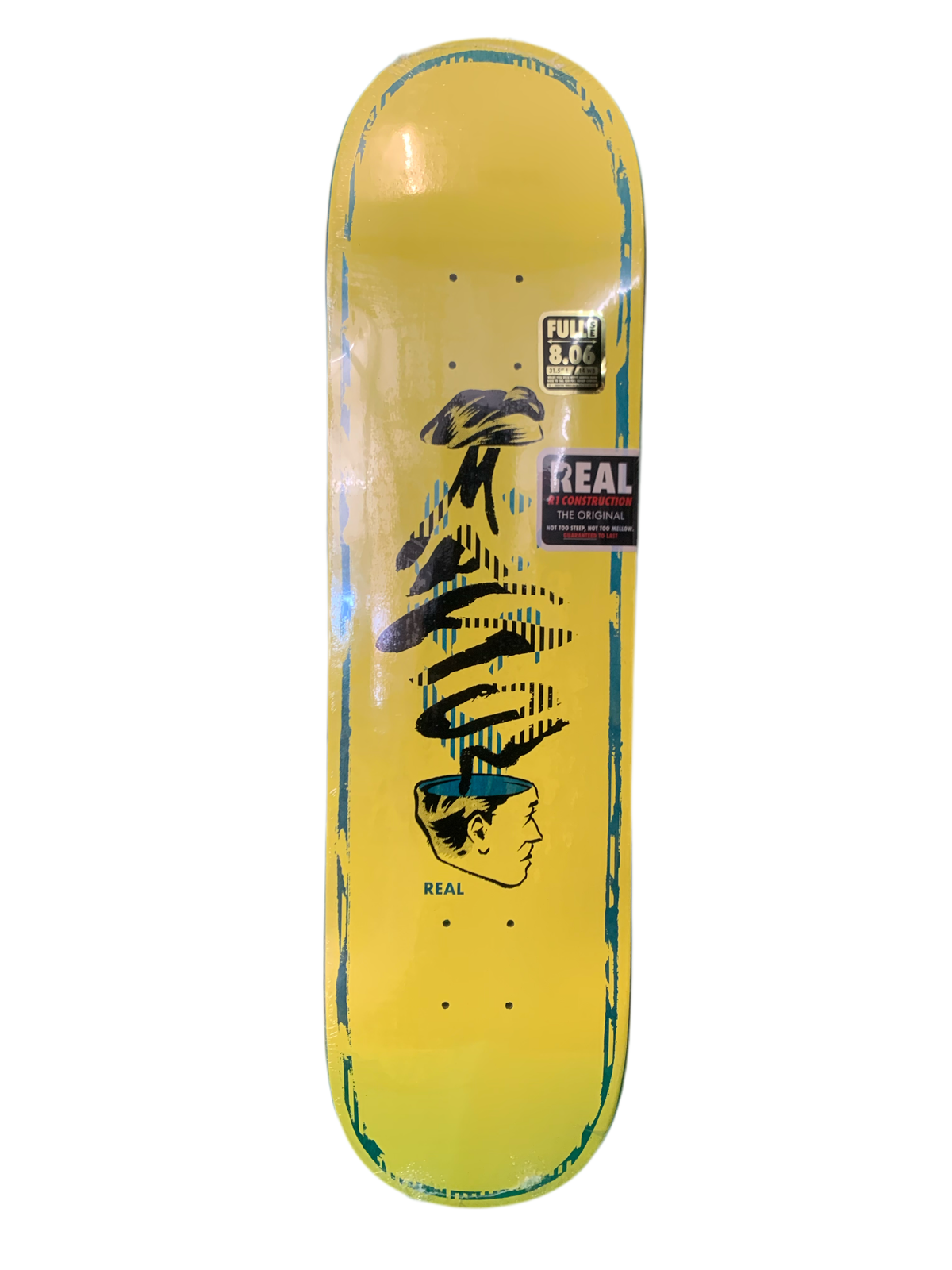 Real Mason Silva Head Lifter 8.06" Classic Skateboard Deck