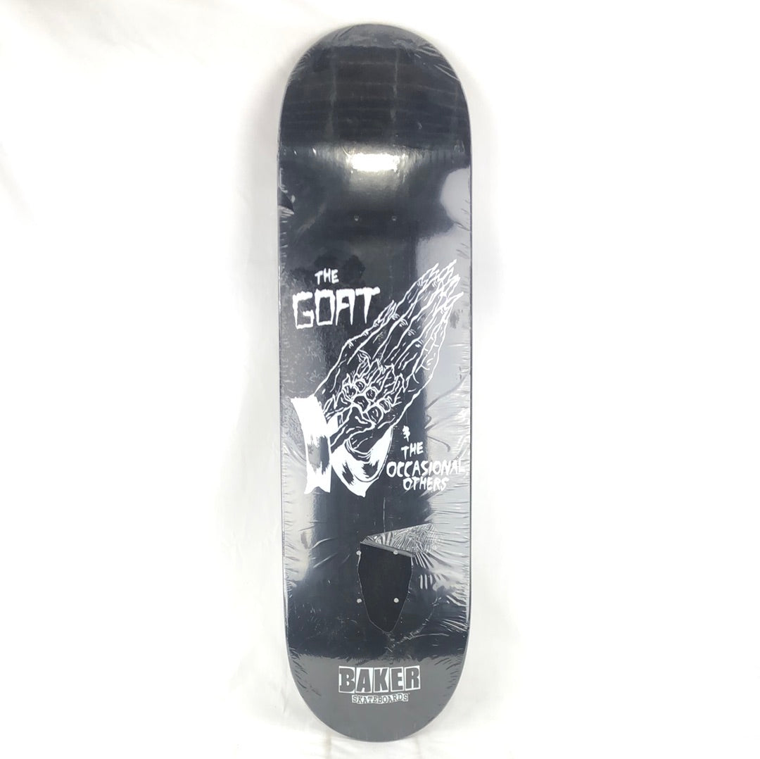 Baker The Goat Black/White Size 8.5 Skateboard Deck