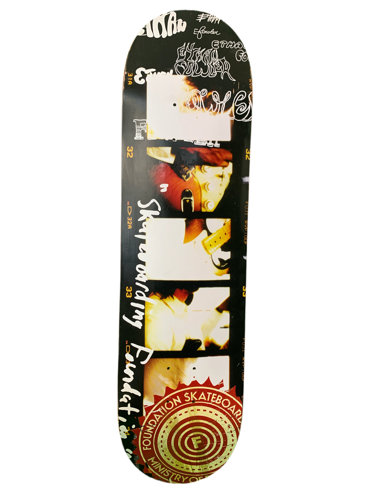 Foundation Ethan Fowler Film Strip 8" Classic Skateboard Deck