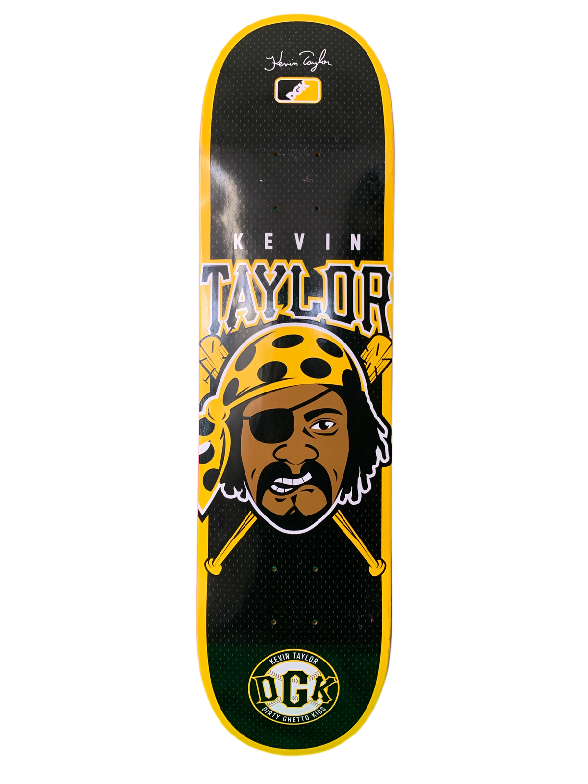 DGK Kevin Taylor Pittsburgh Pirates 8.06" Classic Skateboard Deck
