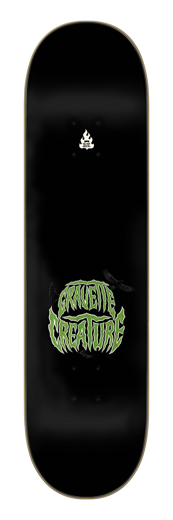 Creature Gravette Hippie Skull IV Pro 8.3" x 32.2" Skateboard Deck