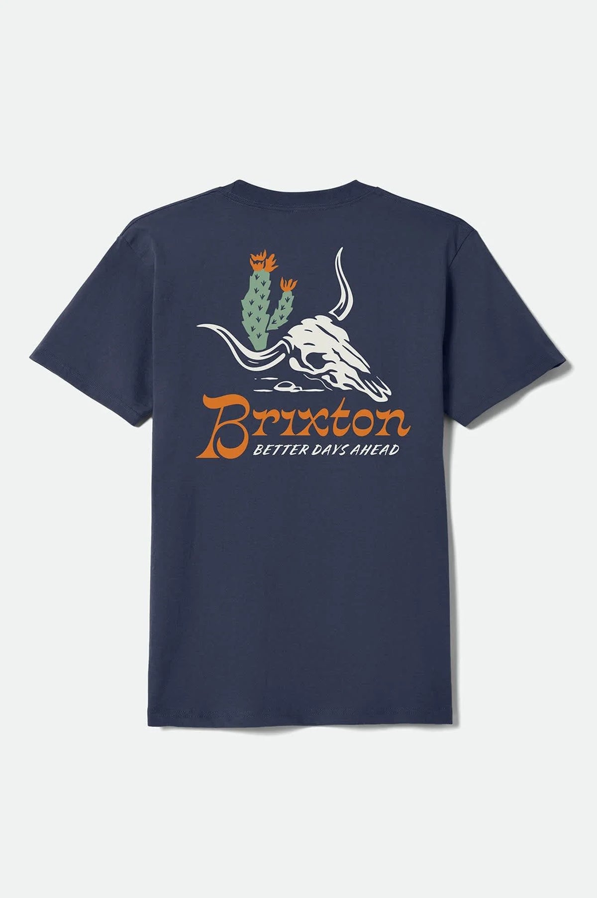 Brixton Barren Standard Navy S/s Shirt