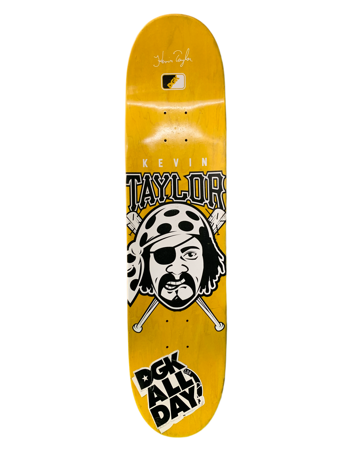 DGK Kevin Taylor Pittsburgh Pirates 8.06" Classic Skateboard Deck