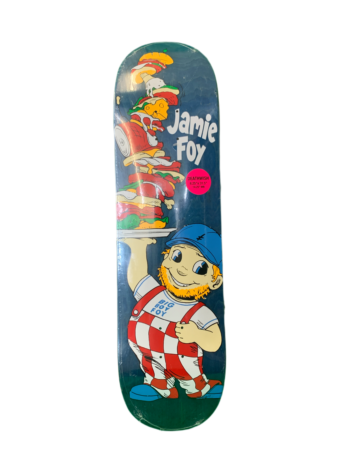 Deathwish Jamie Foy Big Boy 8.25" Classic Skateboard Deck