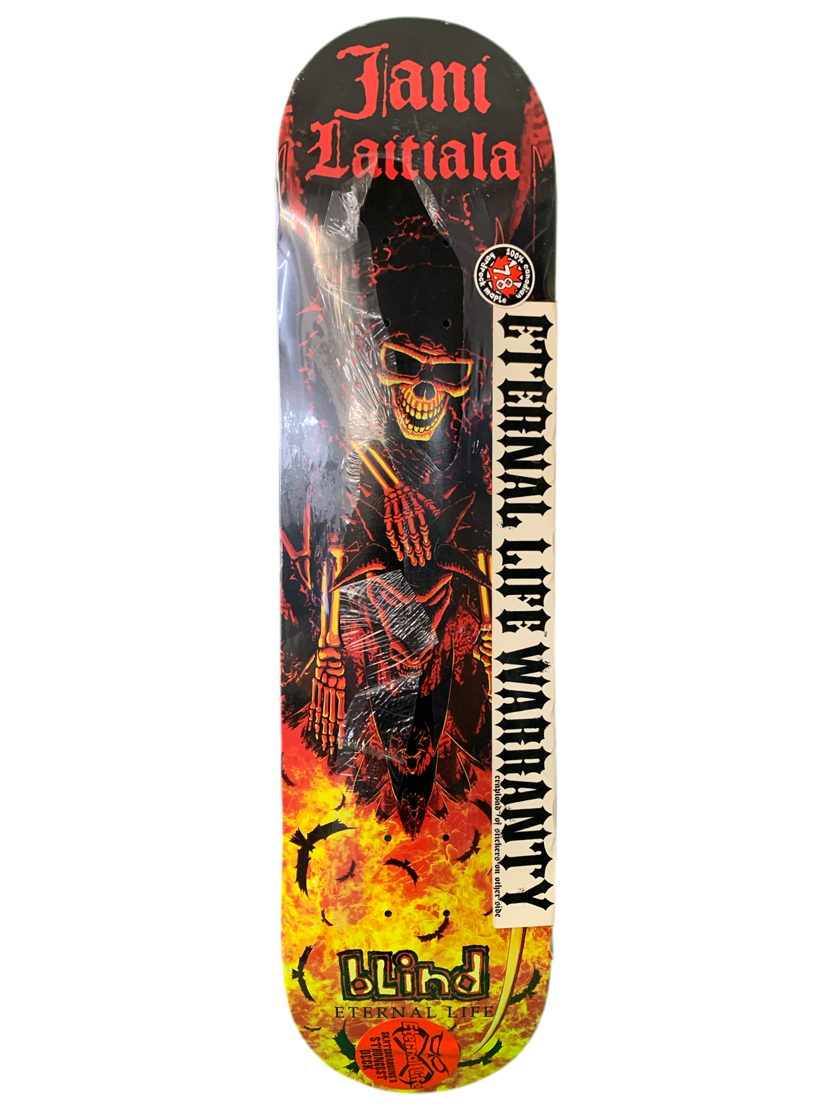 Blind Jani Laitiala Hell Awaits 7.8" Classic Skateboard Deck