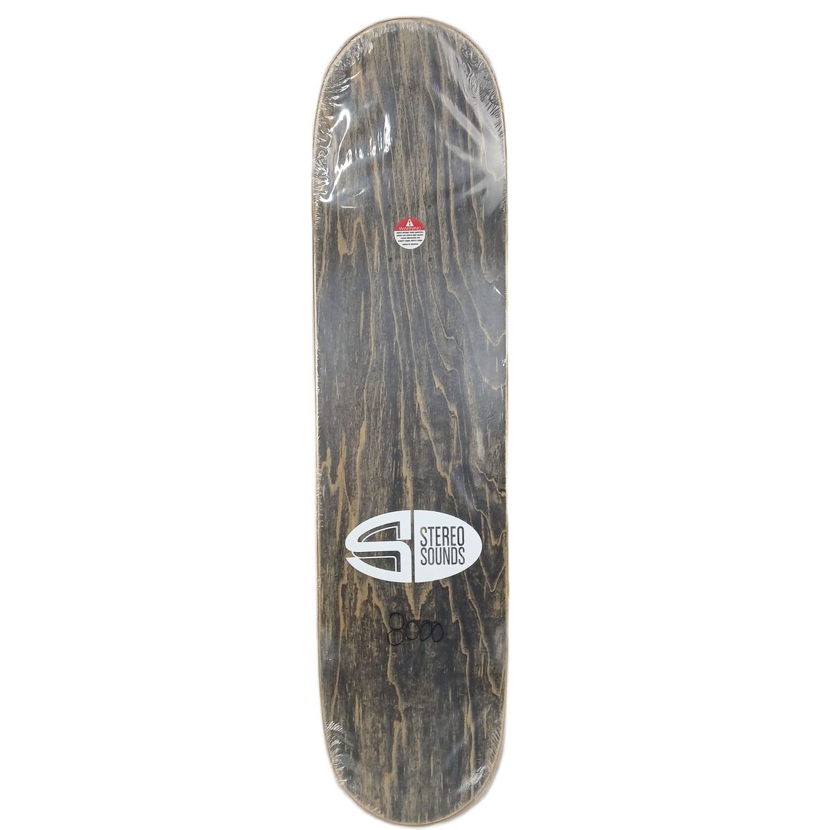 Stereo Arrows Grey Black White Size 8.000 Vintage NOS Deck