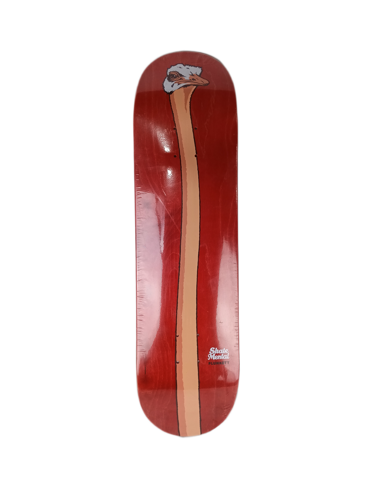 Skate Mental Dan Plunkett Ostrich Red 8.25'' Skateboard Deck
