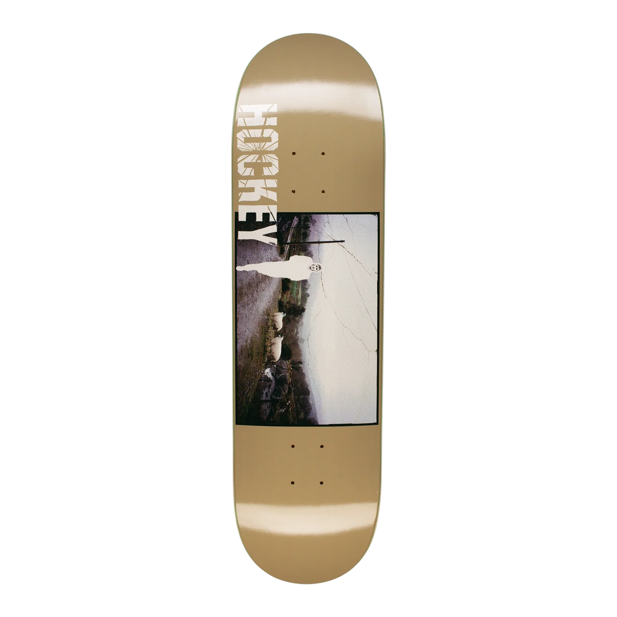 Hockey Nik Stain Priest's Leap Full Shape 8.5" Skateboard Deck