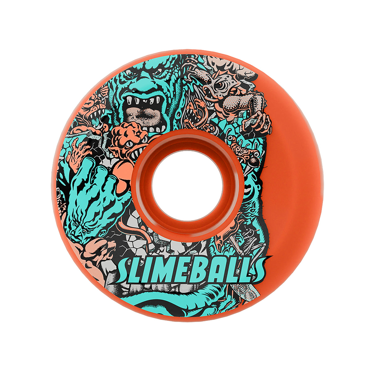 Slime Balls 60mm Rob Roskopp Five Reissue OG Slime Pink 78a Skateboard Wheels