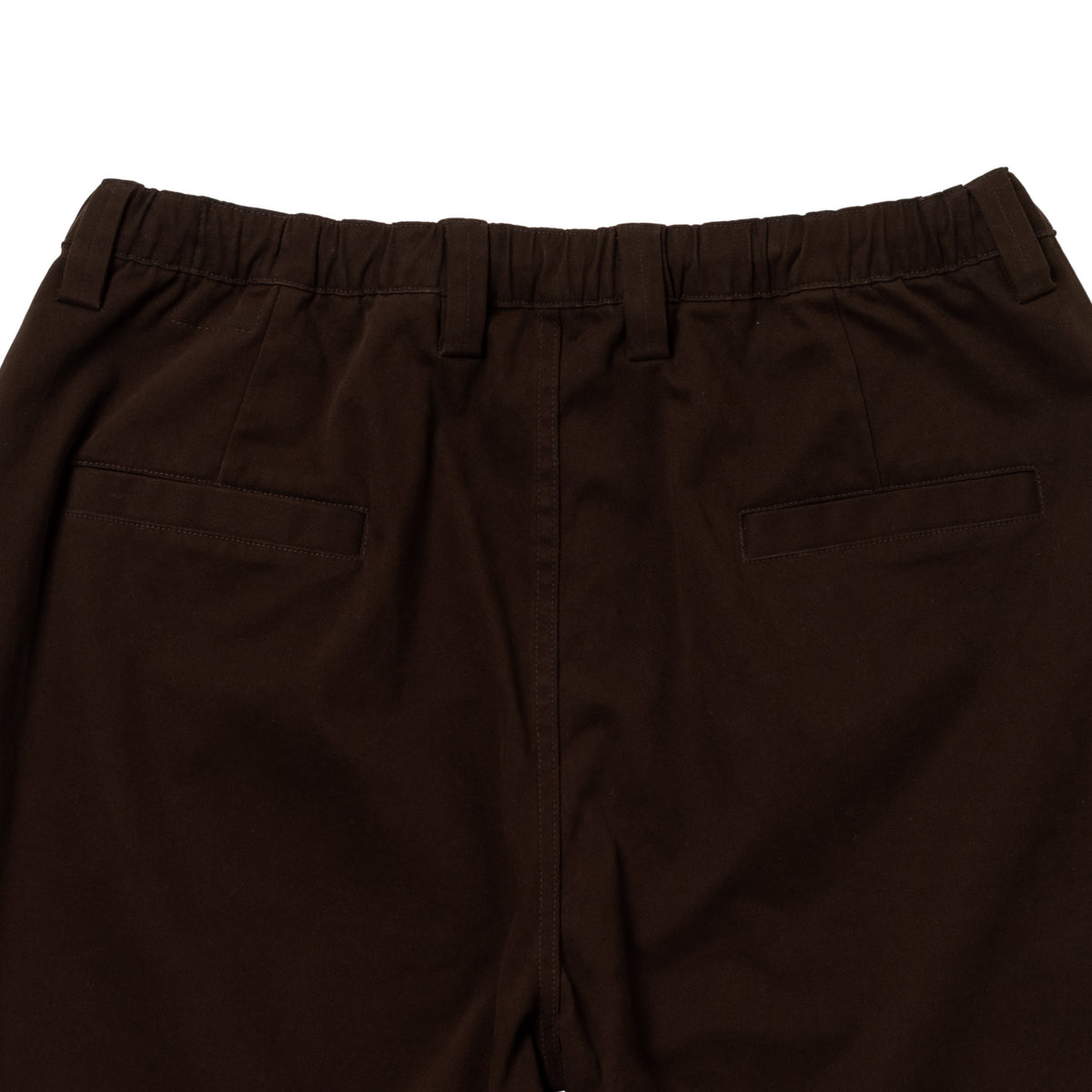 Krooked Eyes Twill Short Brown Shorts