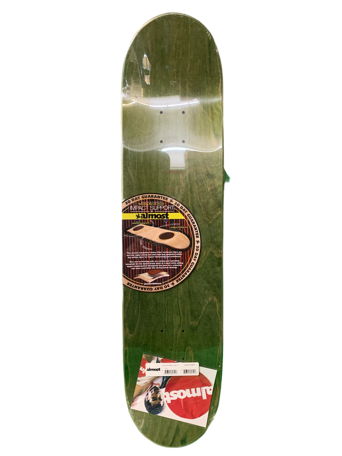 Almost 2009 Rodney Mullen Balloon Impact 7.7" Classic Skateboard Deck