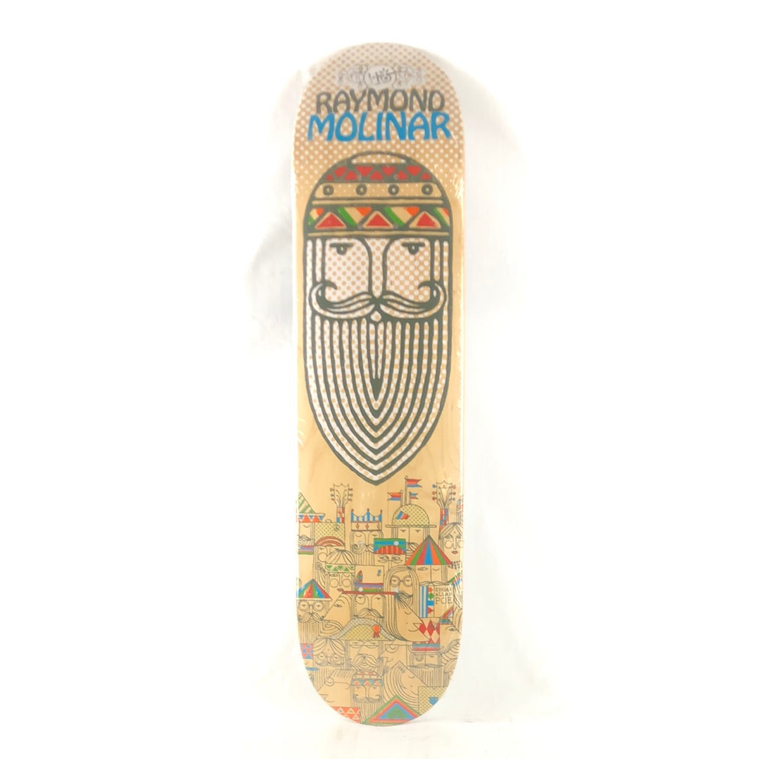 Habitat Raymond Molinar Edgar Allan Poe Graphic Blank Multi Color Size 7.75" Skateboard Deck