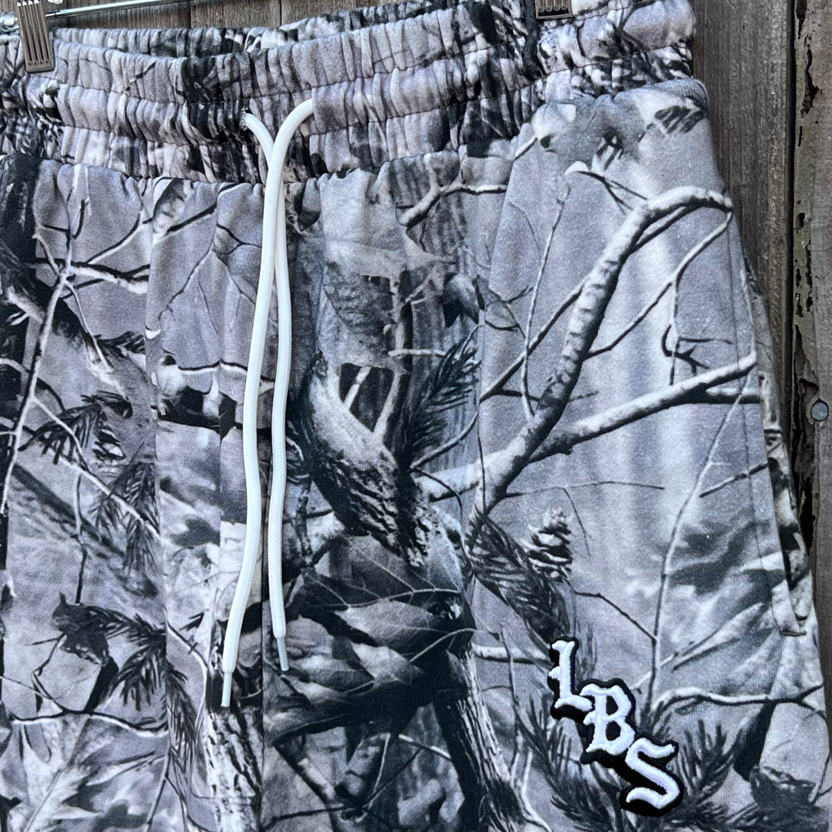 Long Beach Skate Co LBS Long Side Vintage Grey Wood Camo Special Pant