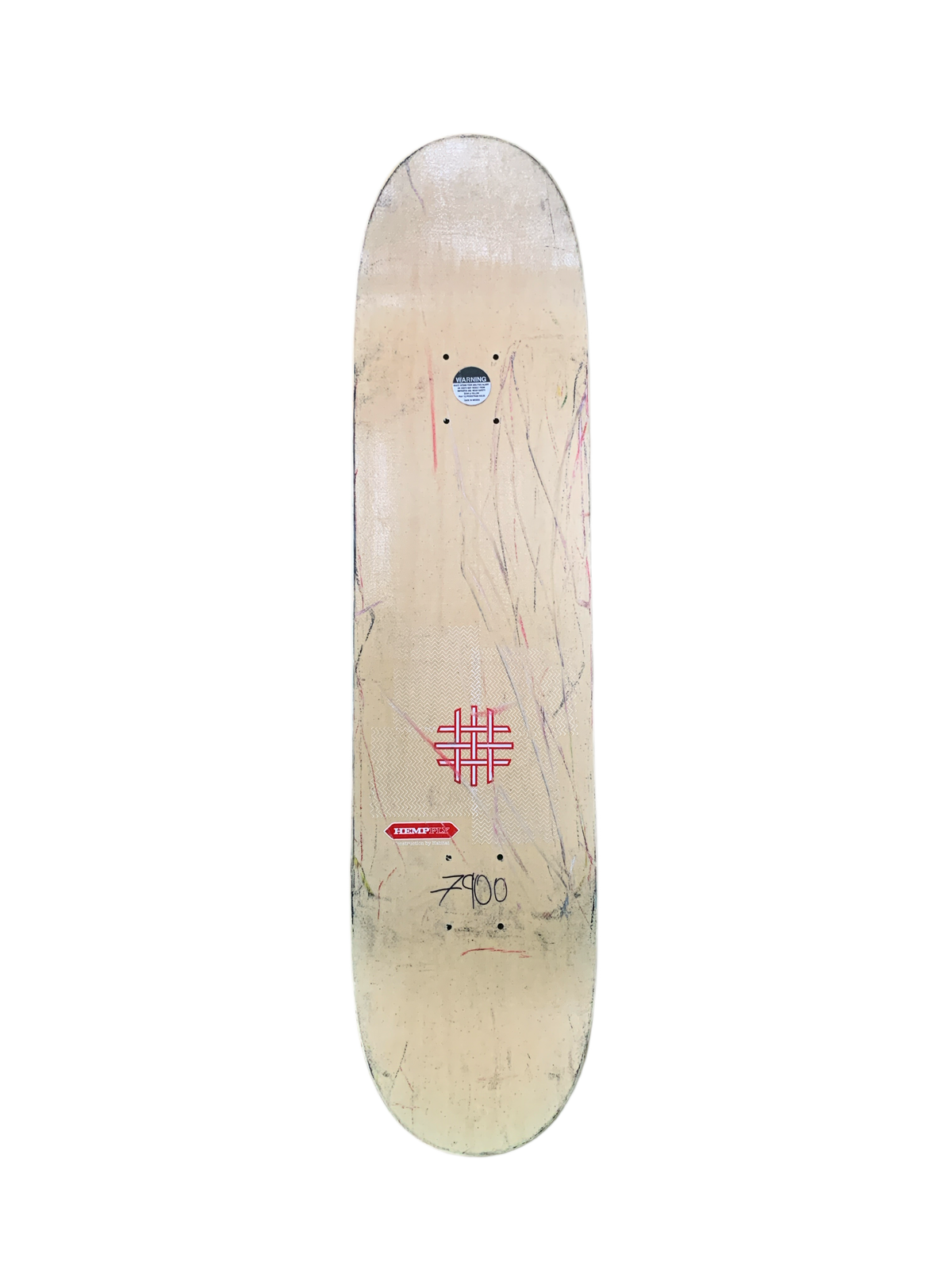 Habitat Silas Baxter-Neal Beaver Hemp-Ply 7.9" Classic Skateboard Deck