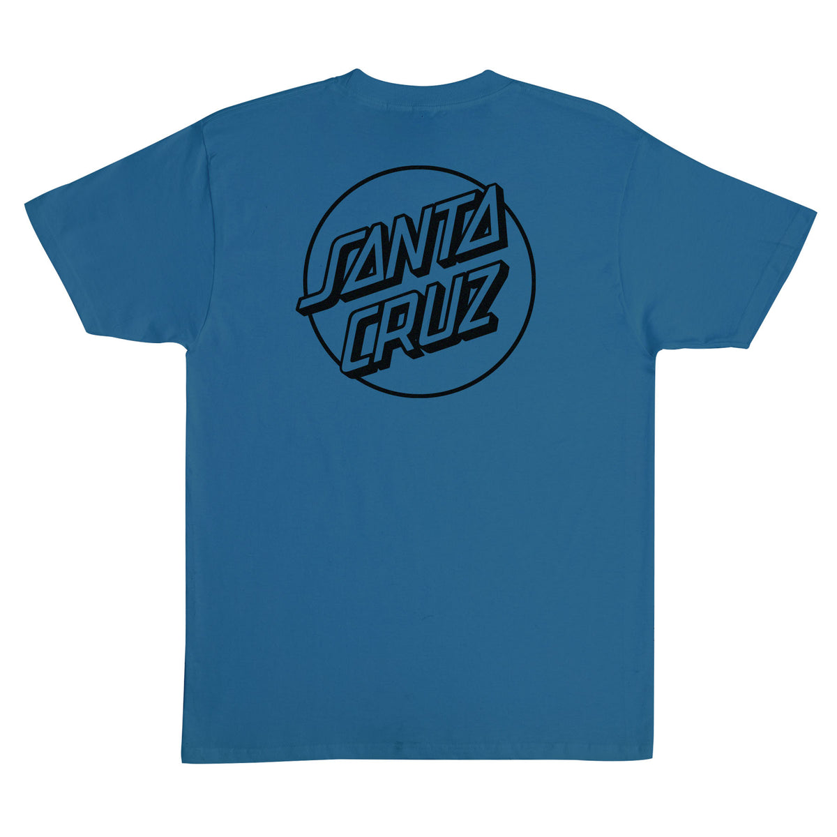 Santa Cruz Opus Dot S/S Heavyweight T-Shirt Indigo Blue w/Black