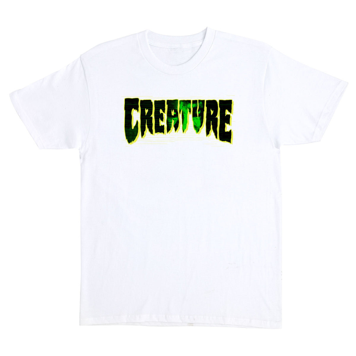 Creature Logo Witch S/s Heavyweight Shirt White