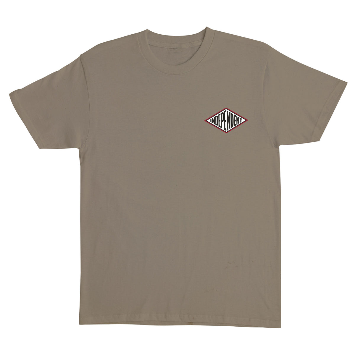 Independent FTR Cap S/s Heavyweight Shirt Prairie Dust