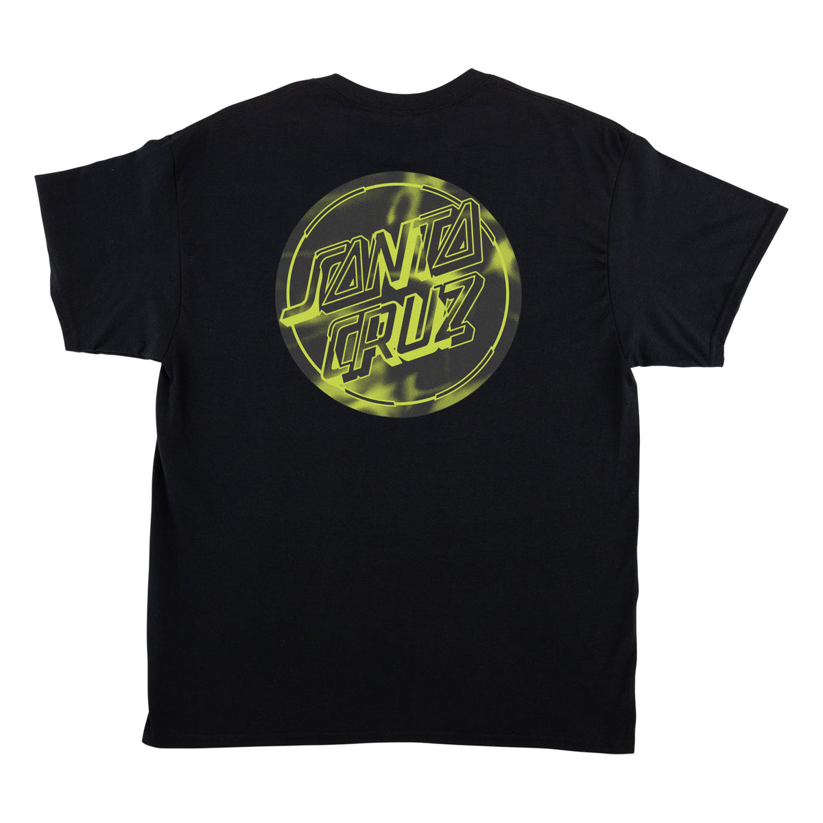 Santa Cruz Acid Cloud Dot Black S/s Shirt