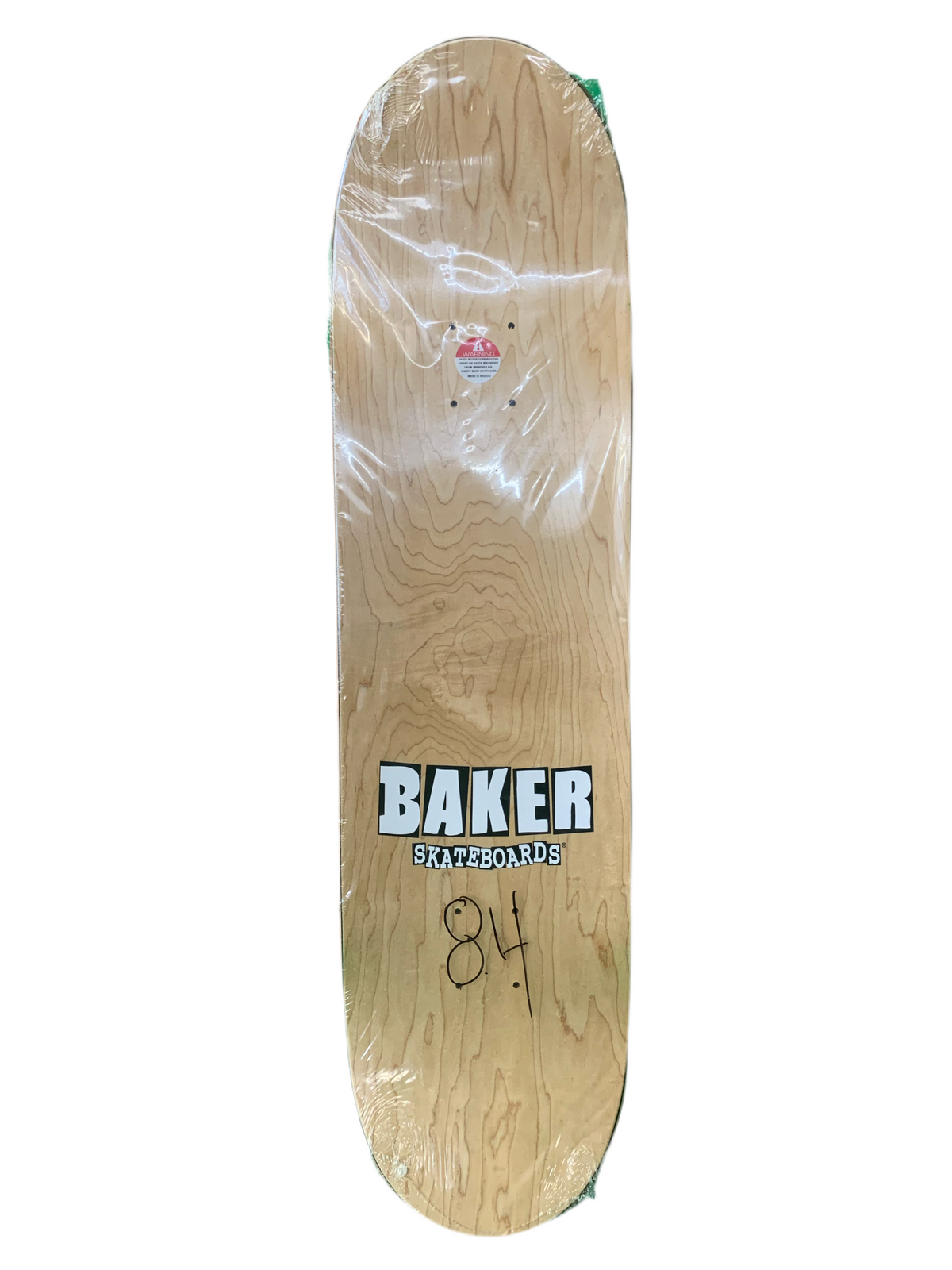 Baker Stacked Logo Heli Pop Deck 8.4" Classic Skateboard Deck