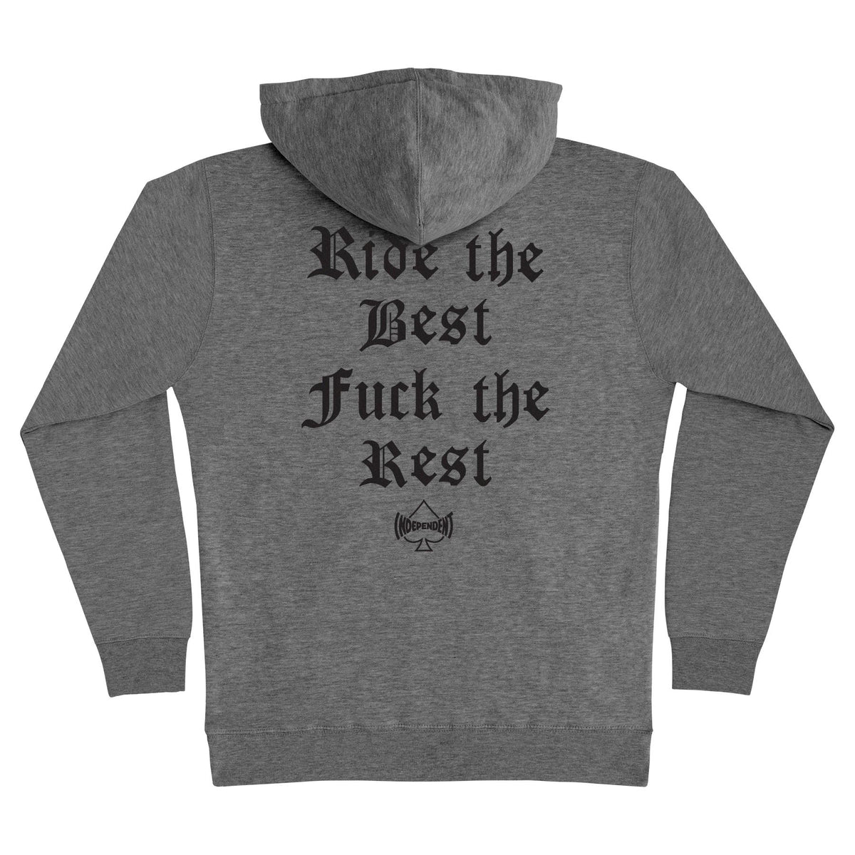 Independent Motorhead Warpig Gunmetal Heather Hooded Sweatshirt