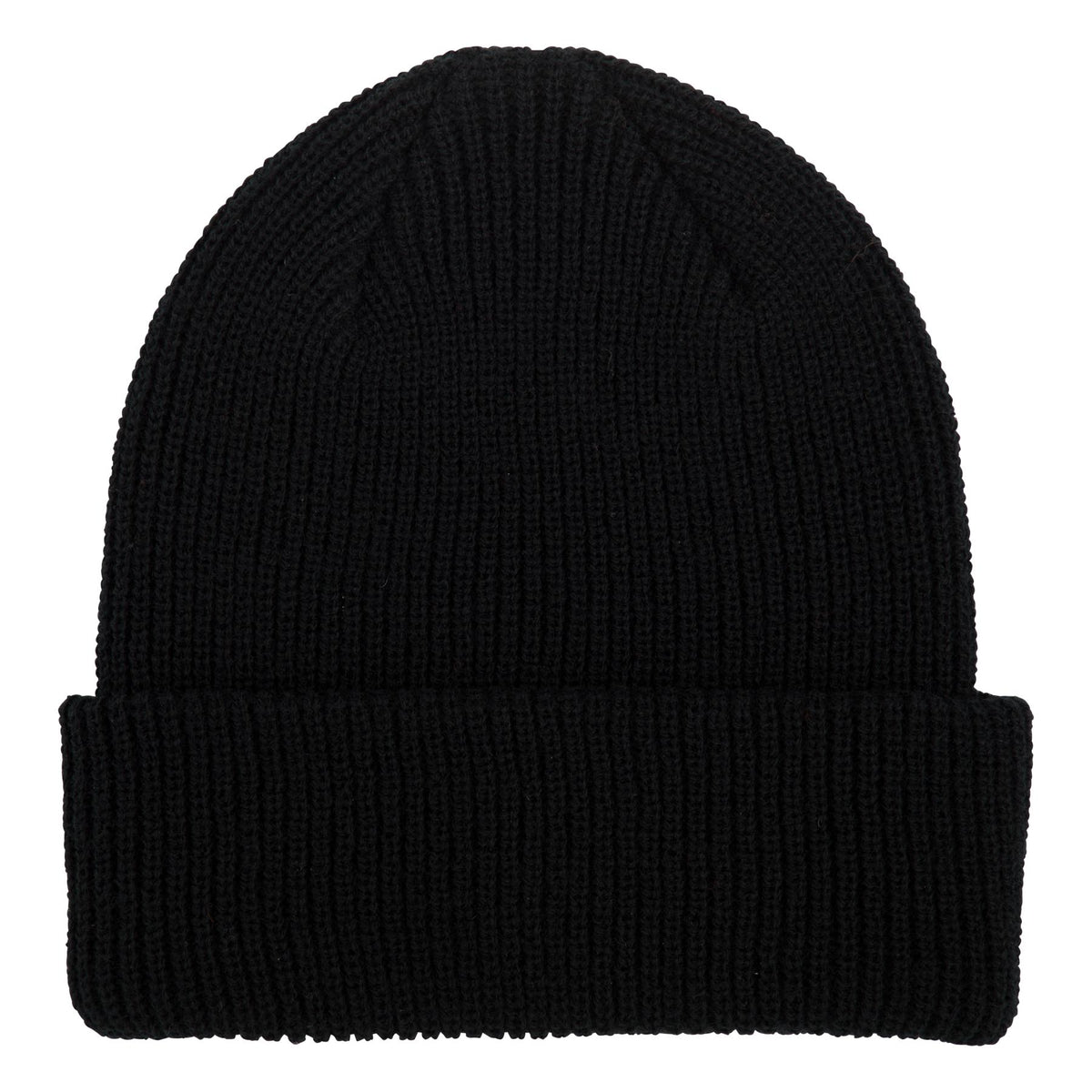 Santa Cruz Label Long Shoreman Black Beanie
