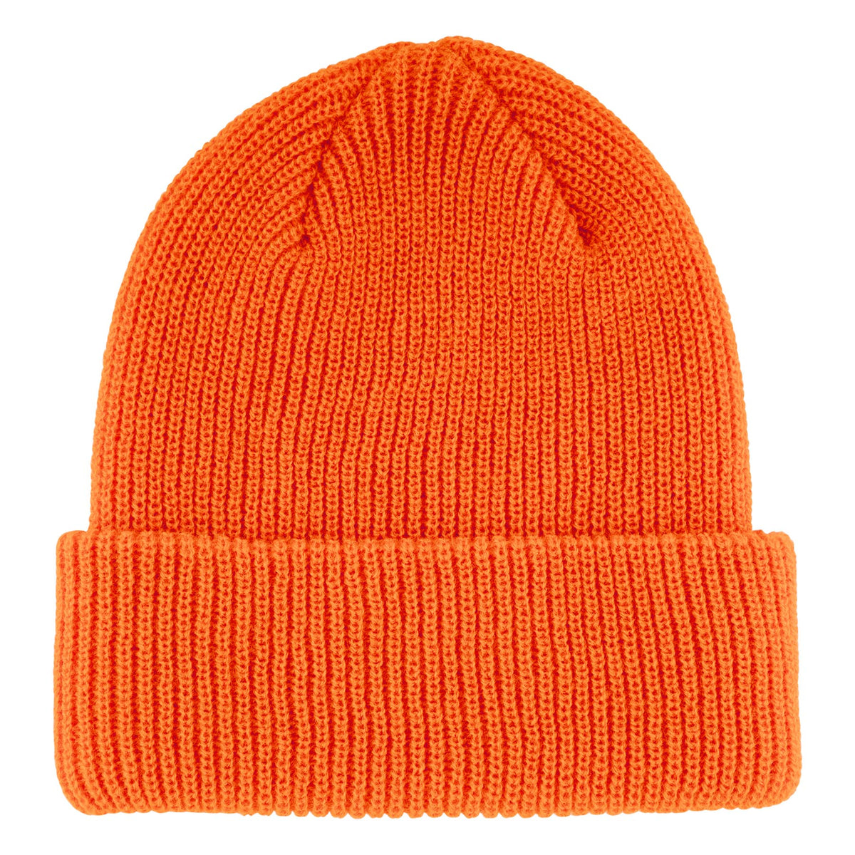 Santa Cruz Cruz Label Safety Orange Long Shoreman Beanie