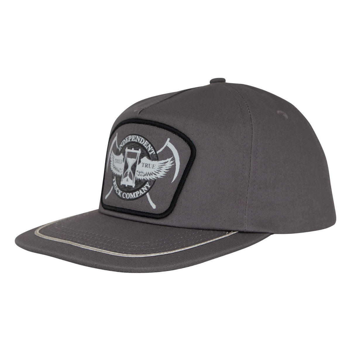 Independent Tried & True Charcoal Snapback Hat