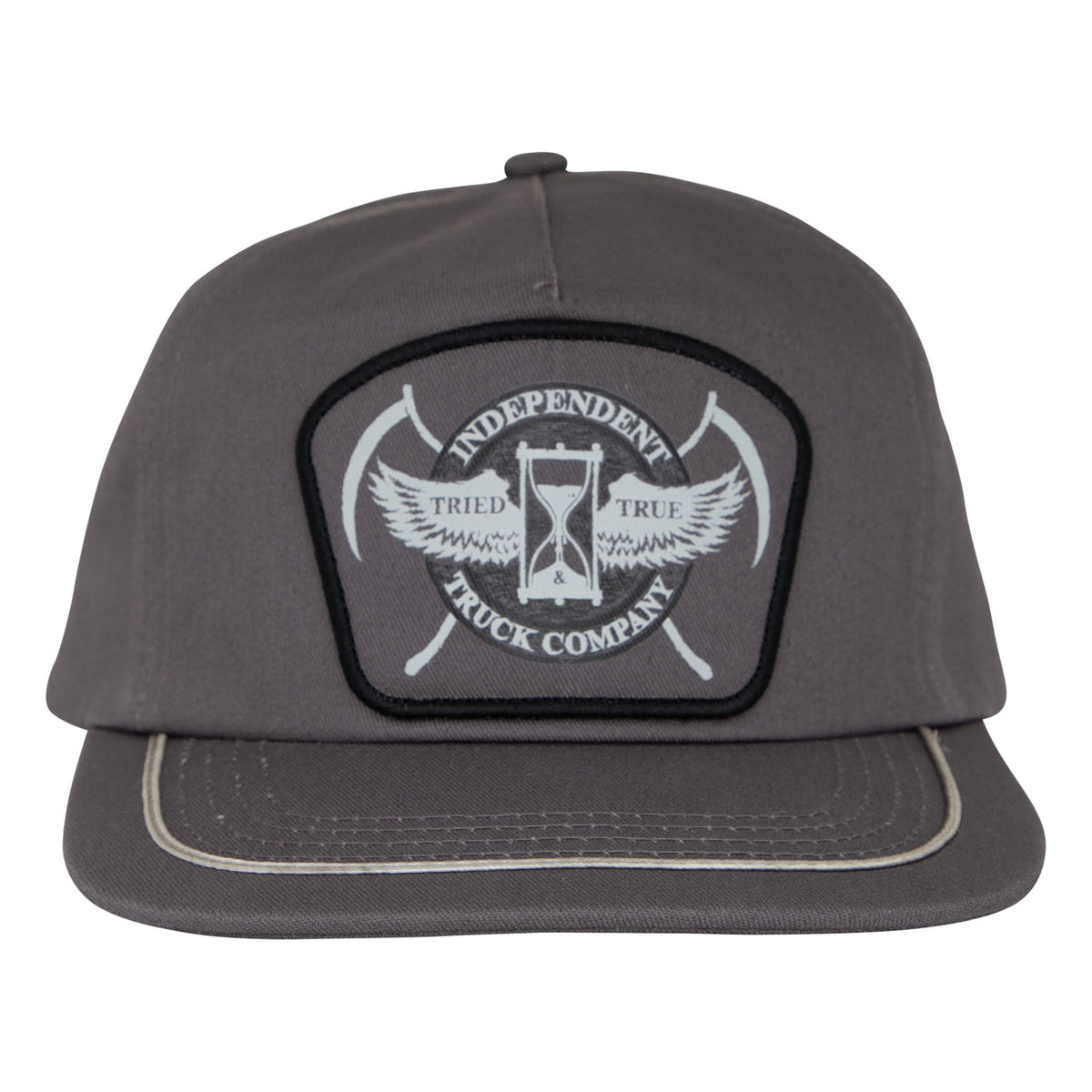Independent Tried & True Charcoal Snapback Hat