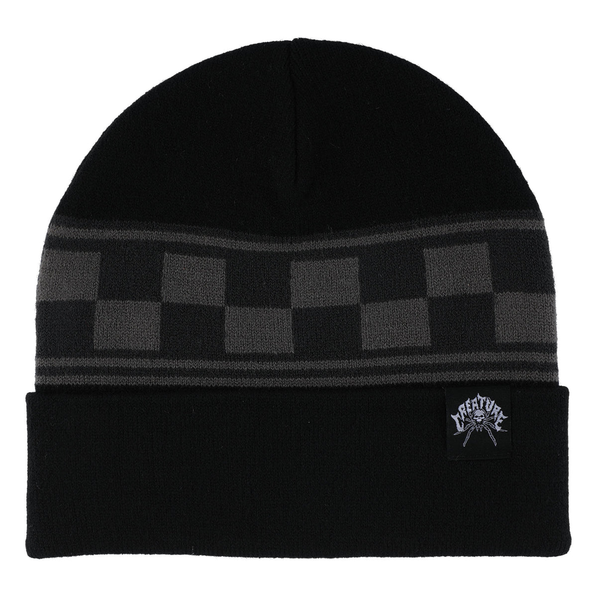 Creature Ransom Black Long Shoreman Beanie