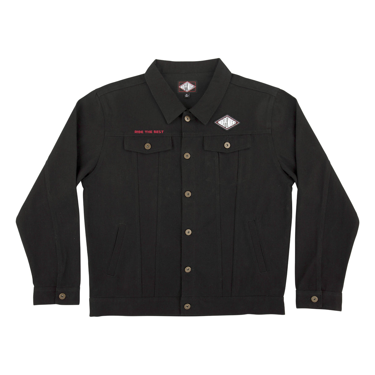 Independent Depth Summit Denim Raw Black Jacket