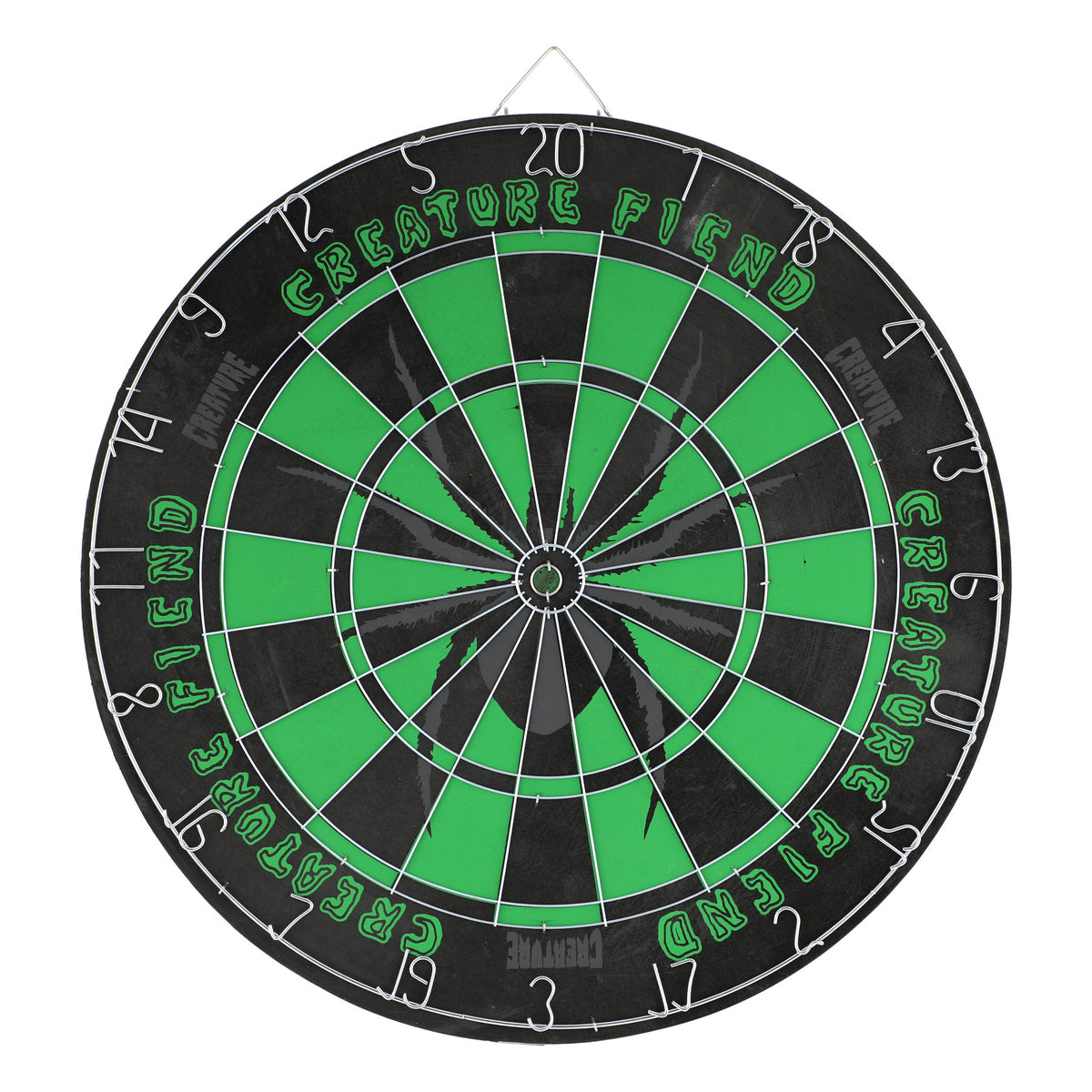 Creature Web Dart Board Black/Dark Green