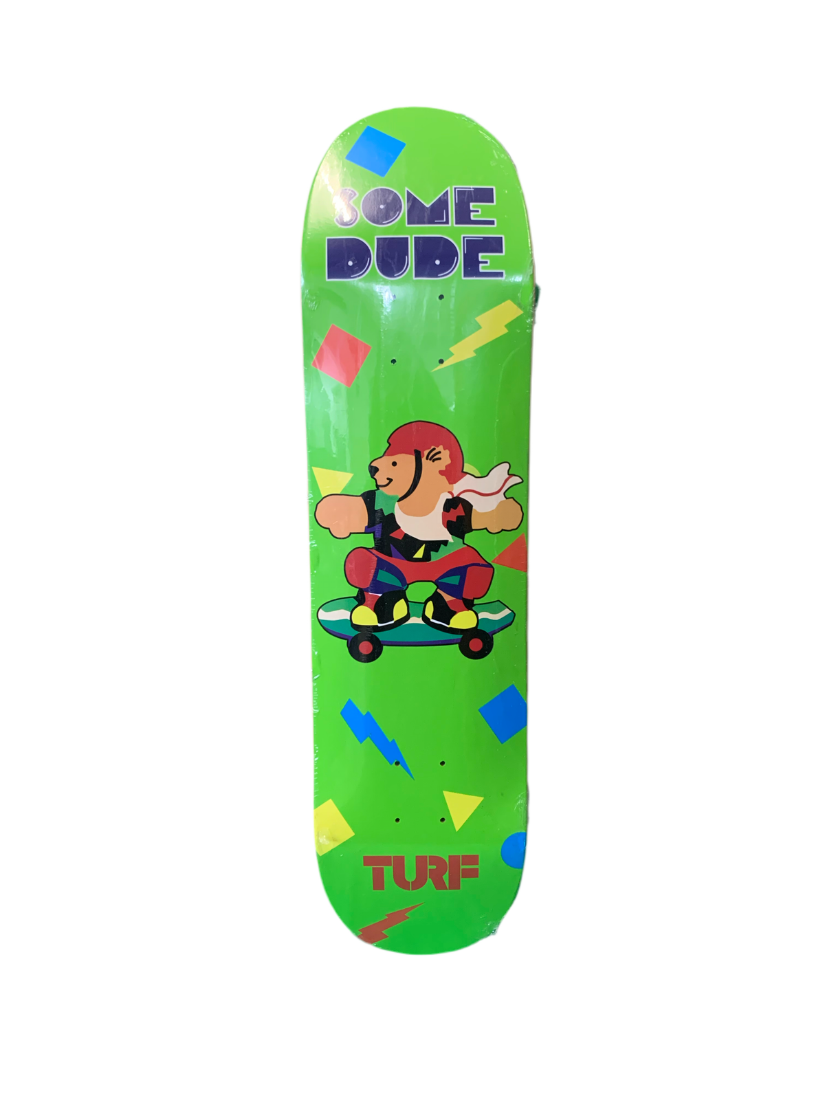 Turf Some Dude Skate Bear 8" Classic Skateboard Deck