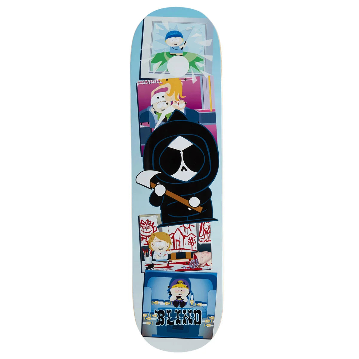 Blind Kenny Death Multi 8.25" Skateboard Deck