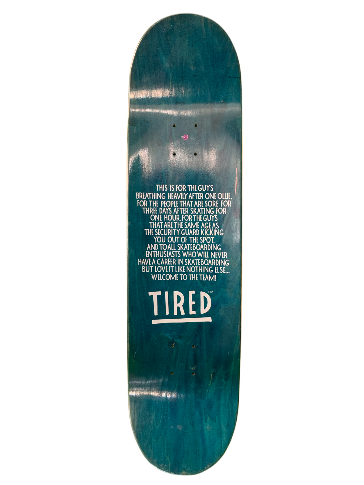 Parra Tired Cherise 8.75" Classic Skateboard Deck