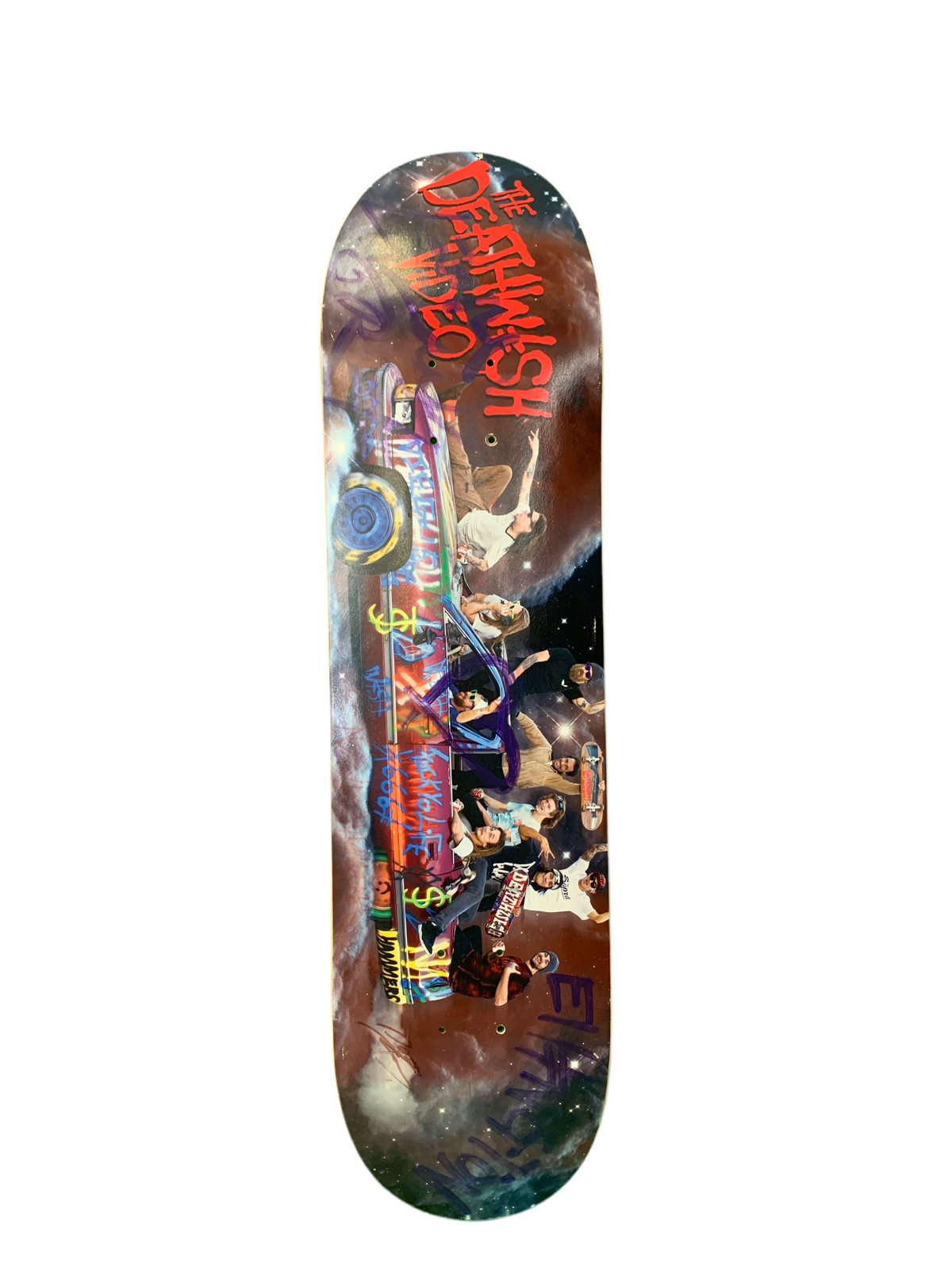Deathwish The Deathwish Video Signed 8" Classic Skateboard Deck