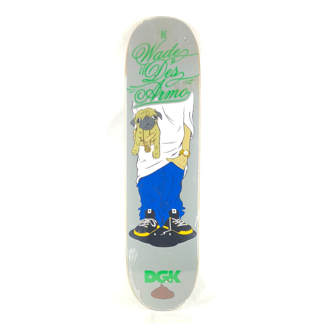 DGK Wade Desarmo Pug Grey 8" Skateboard Deck