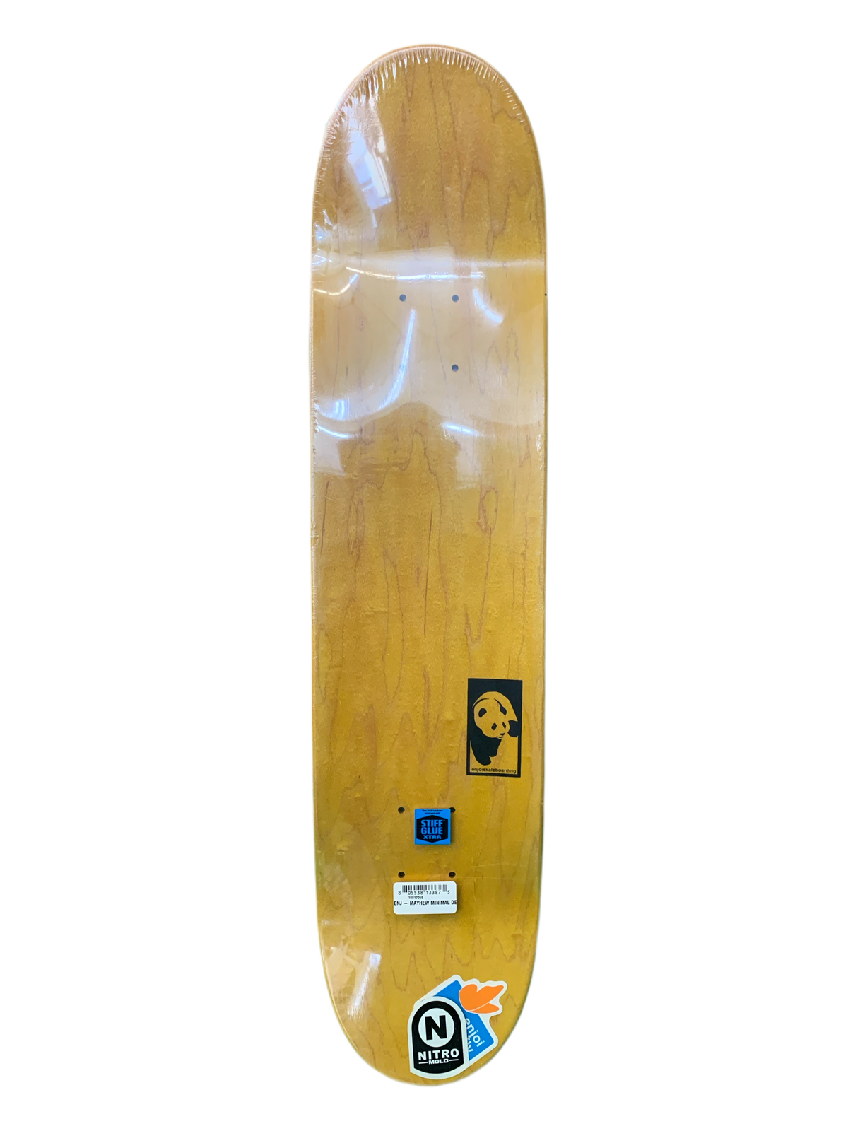 Enjoi Dave Mayhew Panda Minimal Signature 7.5" Classic Skateboard Deck