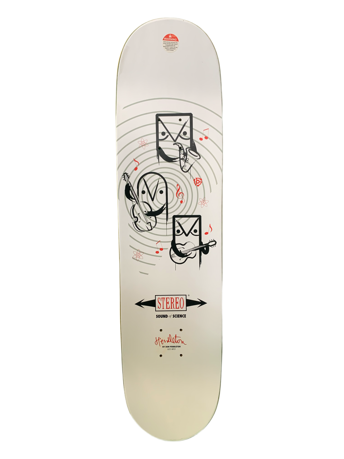 Stereo Raymond Molinar Sound of Science Pendleton 8.25" Classic Skateboard Deck