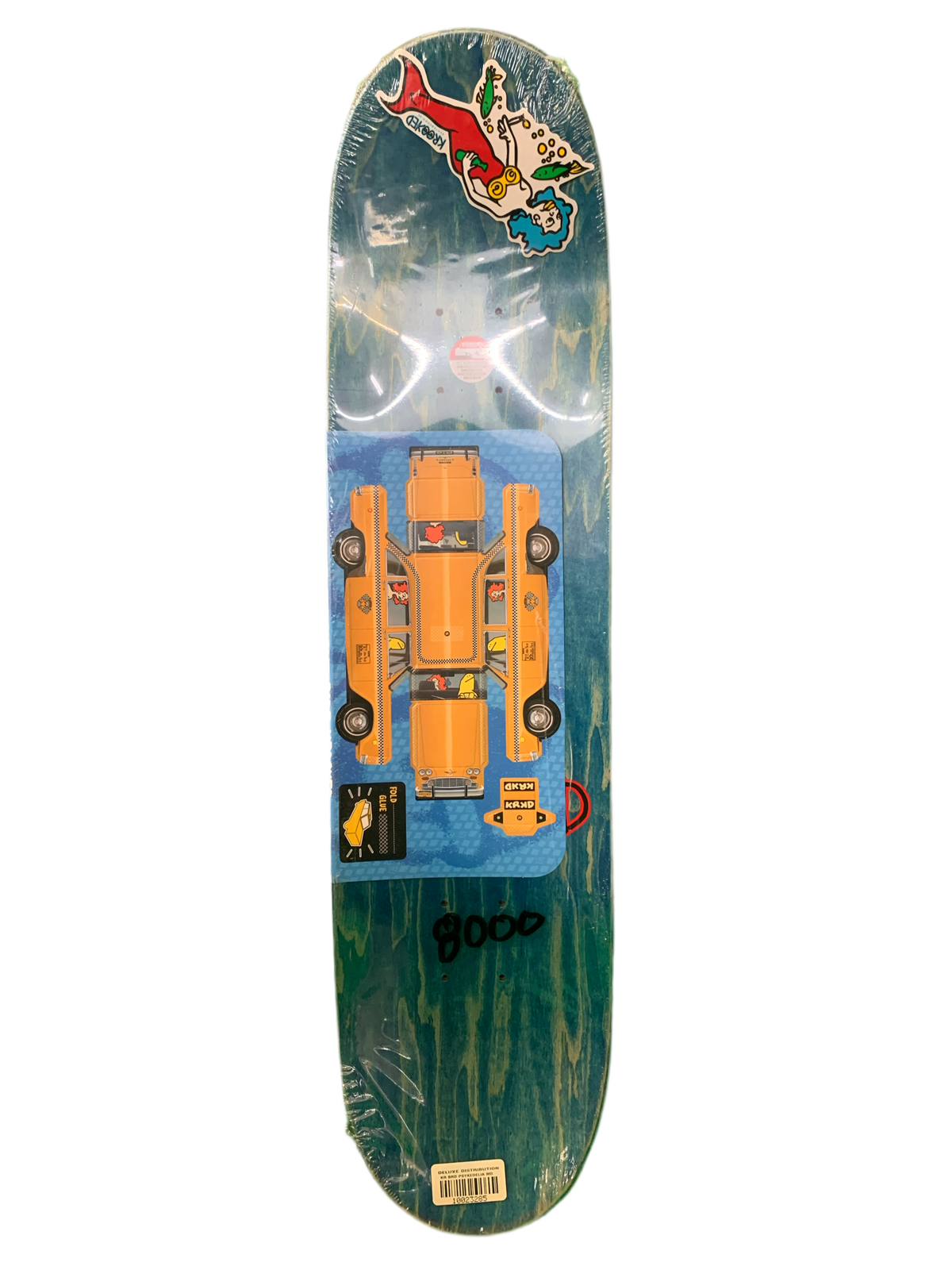 Krooked Psykadelia Purple 8" Classic Skateboard Deck