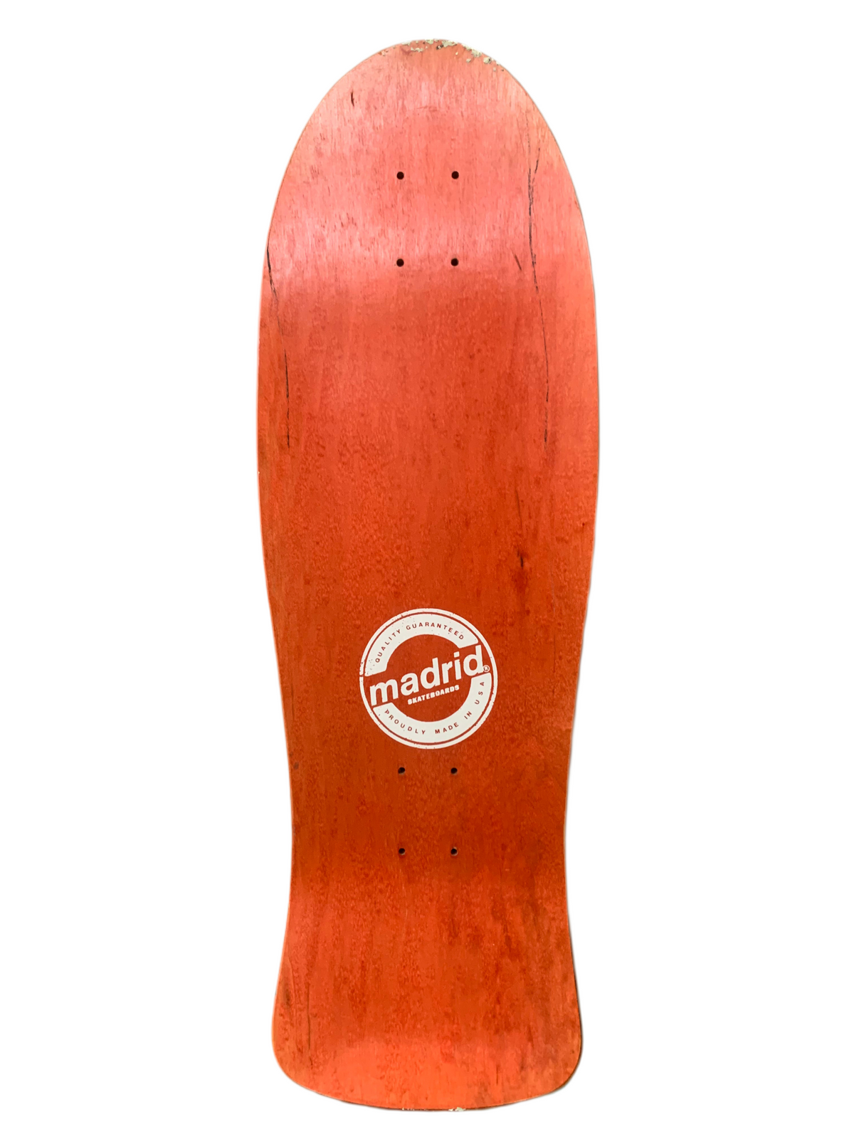 Madrid Original Mike Smith Duck Graphic Signed Classic Skateboard Deck