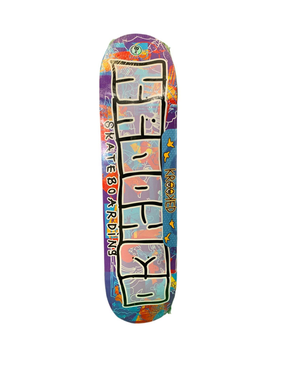 Krooked Bird Psykedelia 8.06" Classic Skateboard Deck