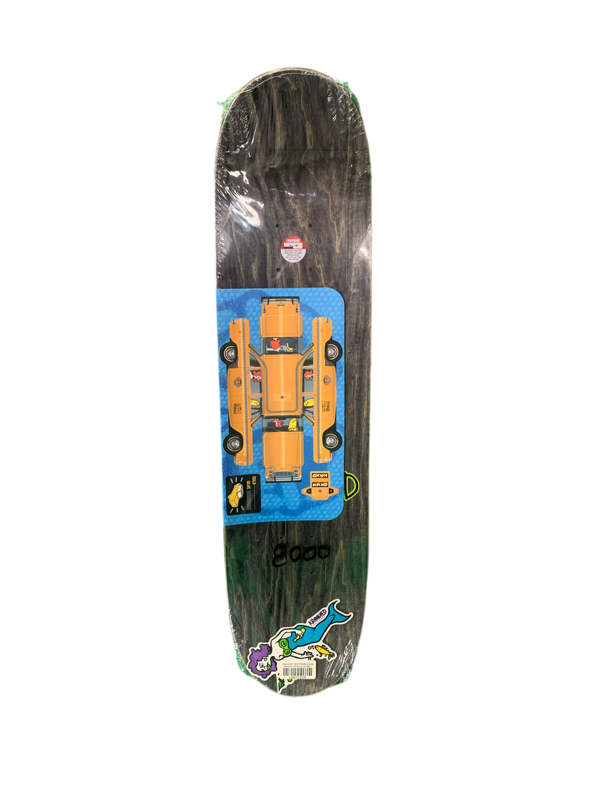 Krooked Bird Psykedelia 8.06" Classic Skateboard Deck