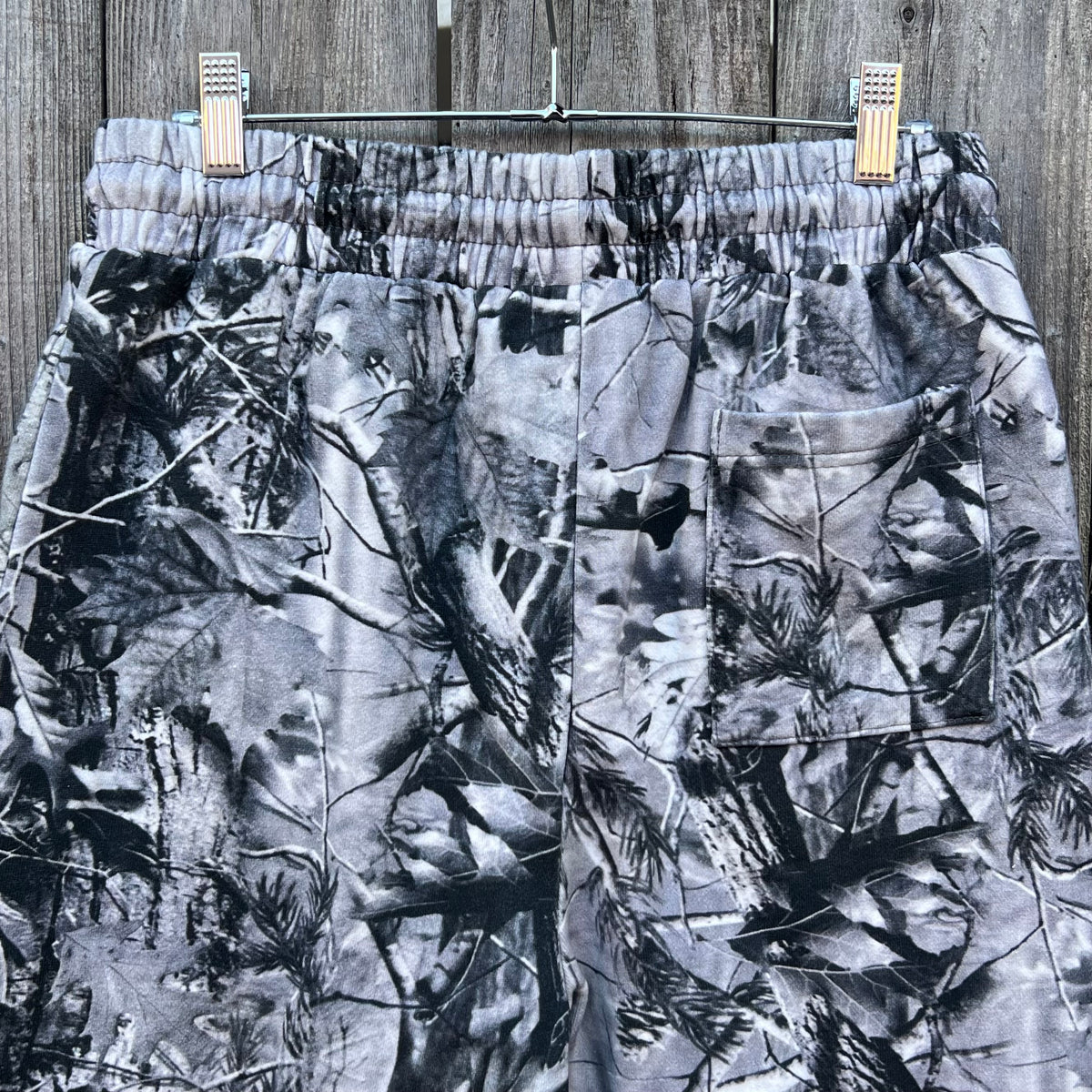 Long Beach Skate Co LBS Long Side Vintage Grey Wood Camo Special Pant
