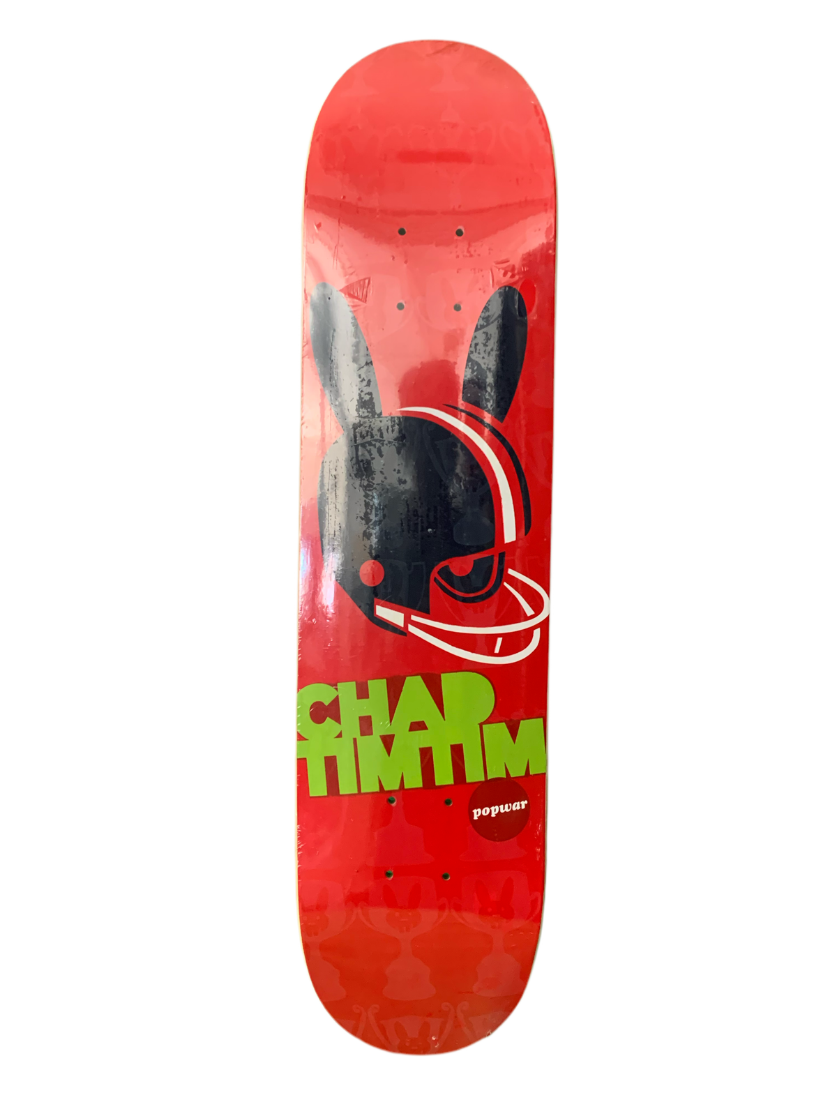 Popwar Chad TimTim Football Helmet Red 7.5" Classic Skateboard Deck