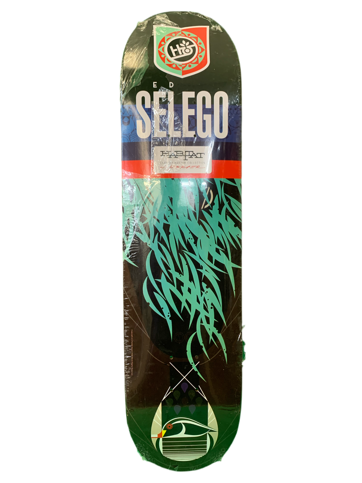 Habitat Ed Selego Charley Harper Collection 7.8" Classic Skateboard Deck