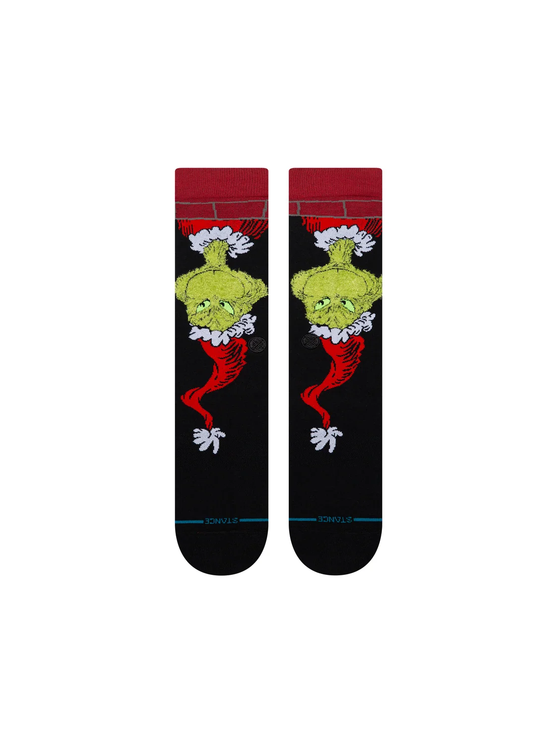 Stance Down The Chimney Crew Black Socks